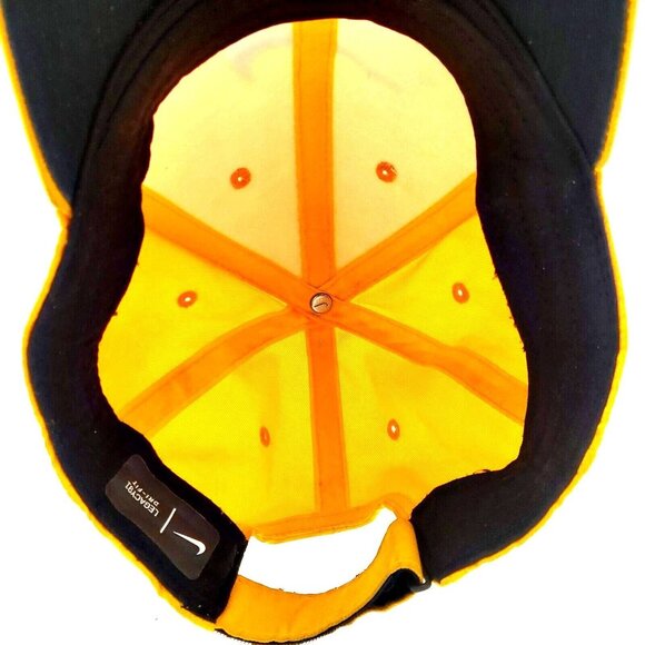 Nike Legacy91 Dri-Fit Cap Sport Performance Adjustable Hat Gold Unisex Yellow - Picture 5 of 10